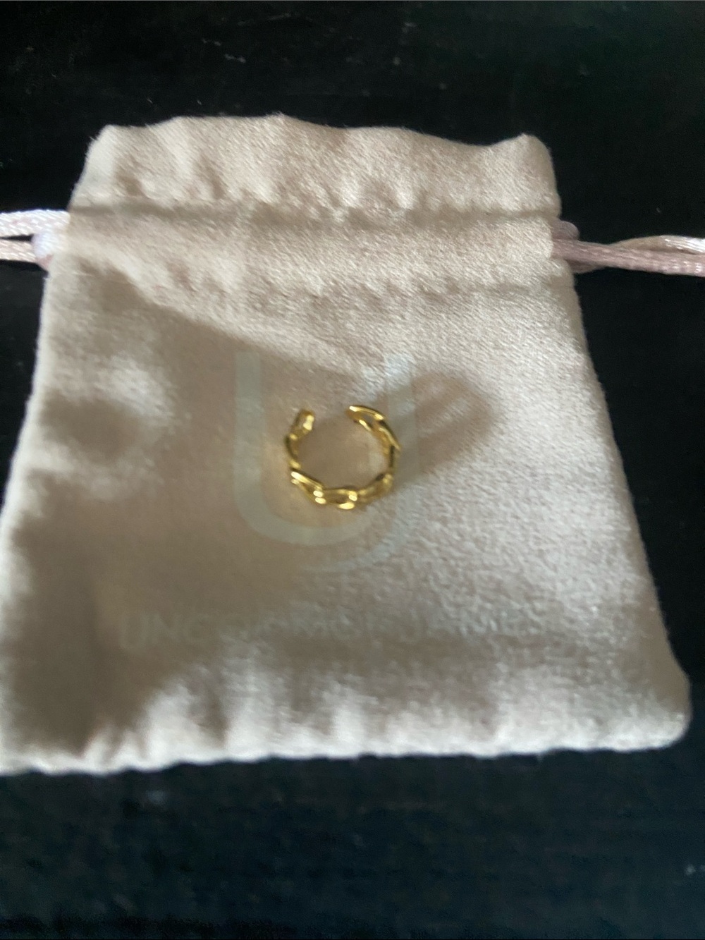 Uncommon James Gold Braided Ear Cuff